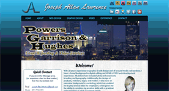 Desktop Screenshot of josephallanlawrence.com